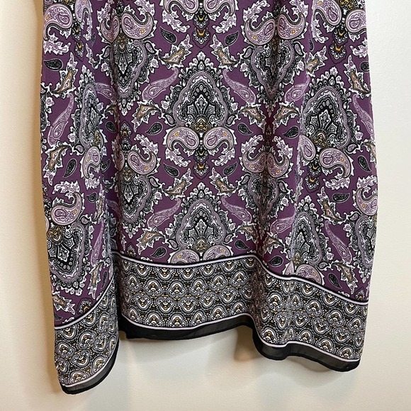 Max Edition Purple Boho Double Layer Tank Top - Picture 6 of 15